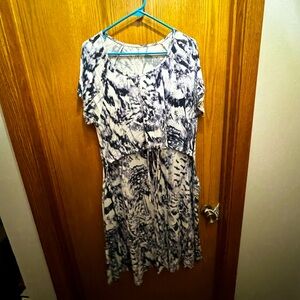 Latched Mama Drawstring Nursing Dress